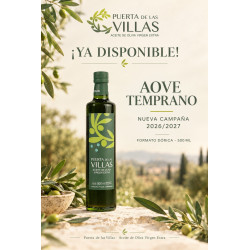 Caja 6 Botellas Cristal 500 ml. Dórica (Virgen Extra Temprano)